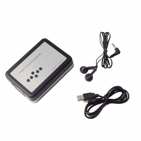 Cassette Tape Player Convert to MP3 WAV Converter by DailySale