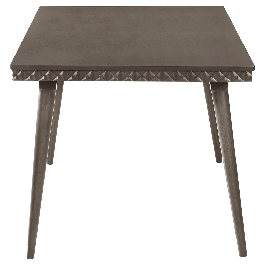 Onslow 59-inch Rectangular Wood Dining Table Dark Brown by Unique Piece Furniture