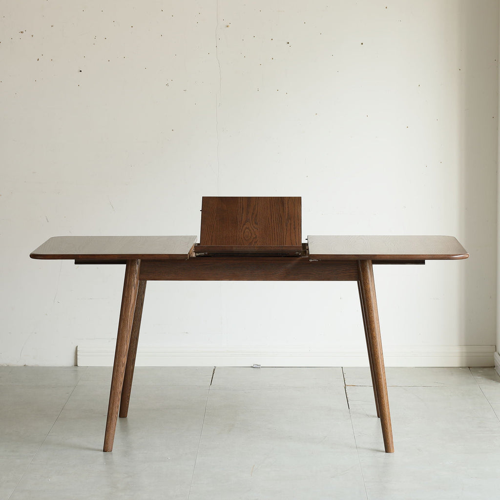 Round Corner Diagonal Leg Telescopic Table For 6 - 8 People To Meet Dining Table by Unique Piece Furniture