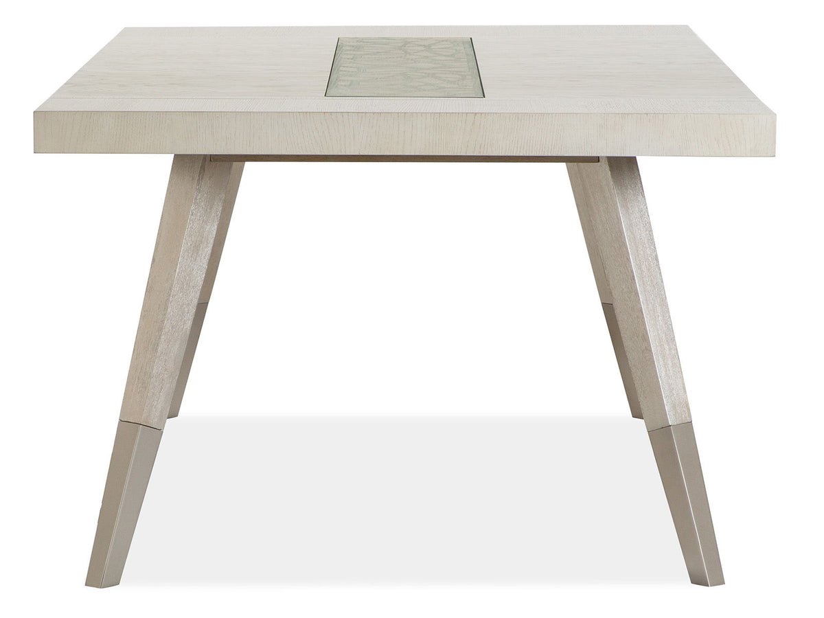 Lenox - Rectangular Dining Table - Warm Silver by Unique Piece Furniture