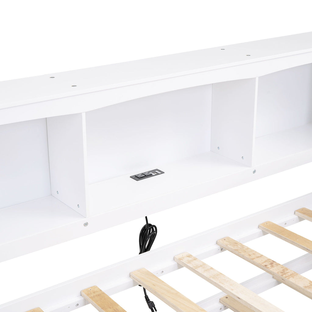 Daybed With Trundle, Storage Cabinets, USB Ports by Unique Piece Furniture