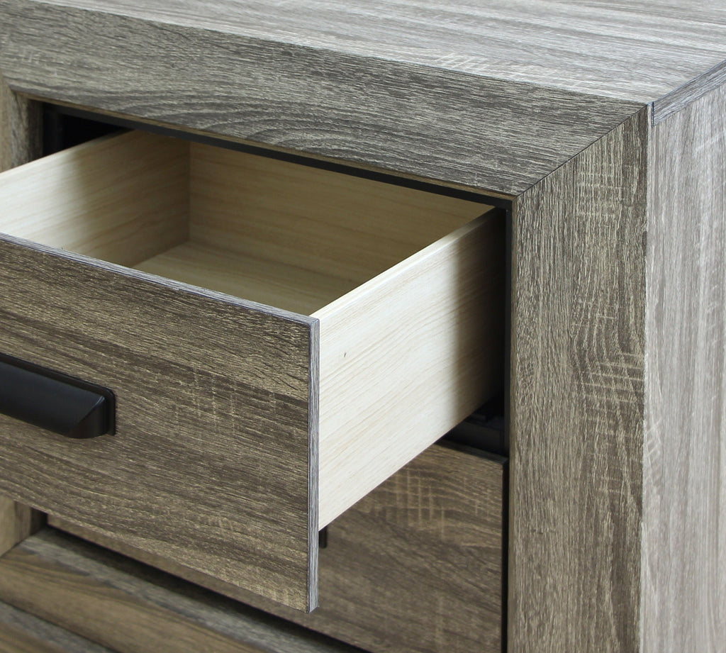 Lyndon - Weathered Grain Nightstand - Gray by Unique Piece Furniture