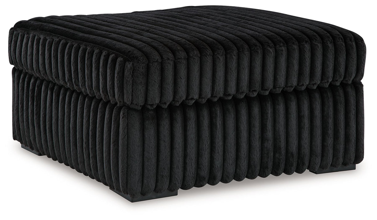 Midnight-Madness - Oversized Accent Ottoman by Unique Piece Furniture