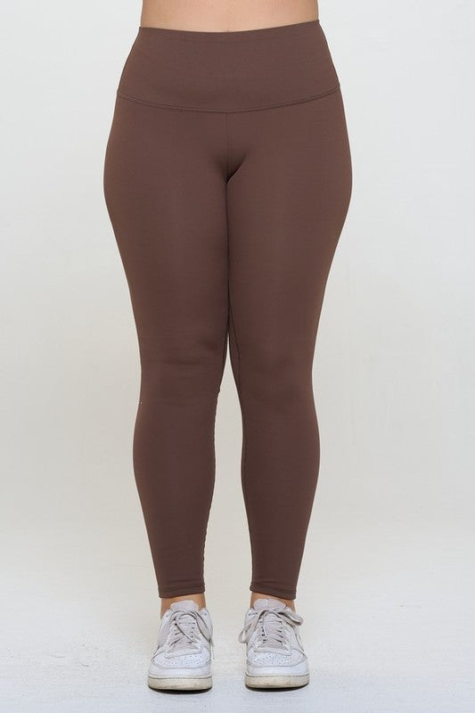 Yelete Full Size Fleece Lined High Waisted Leggings by Wild and Free Boutique