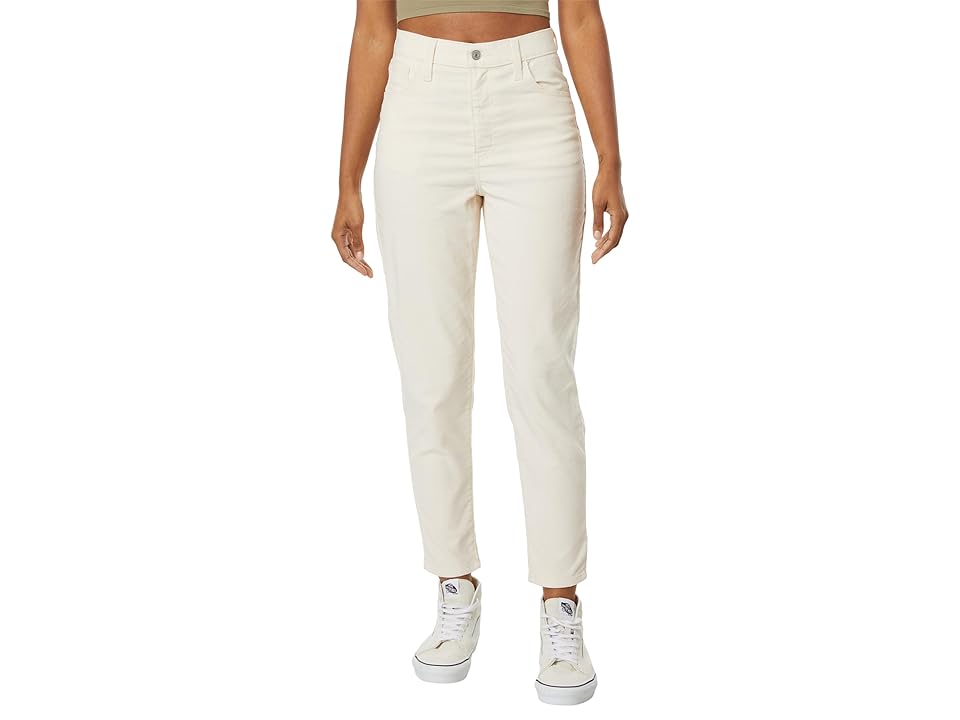 Levi Size 32 X 27 Cream Corduroy High Waisted Mom Jeans Pants by Sweet Repeats