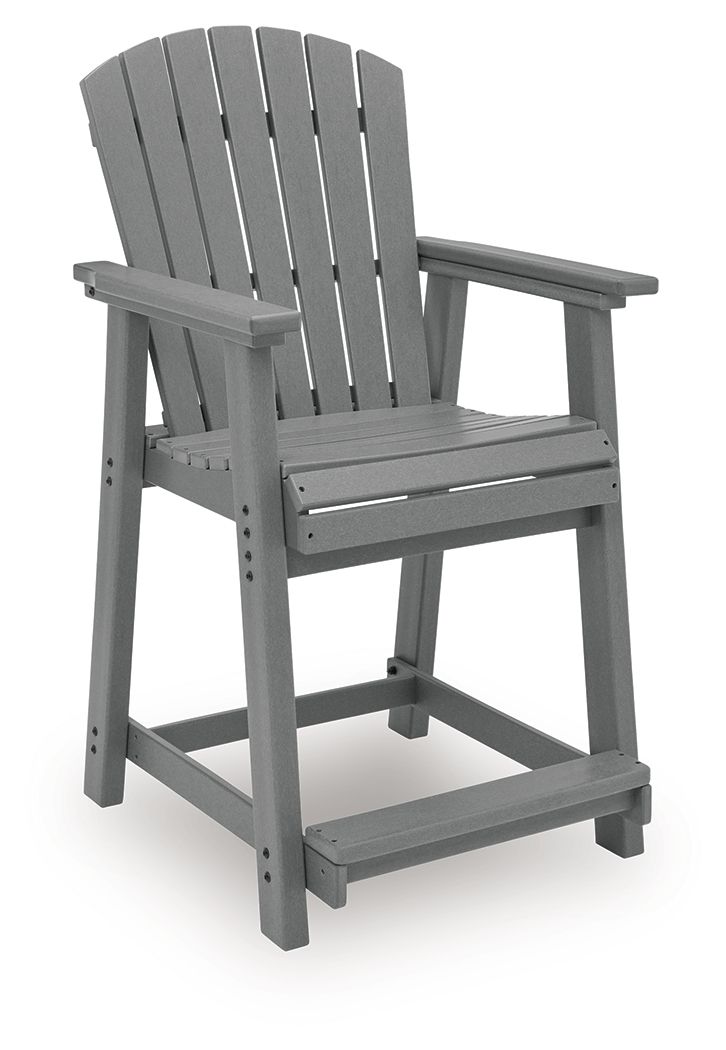 Sanctuary Beach - Barstool (Set of 2) - Dark Gray by Unique Piece Furniture