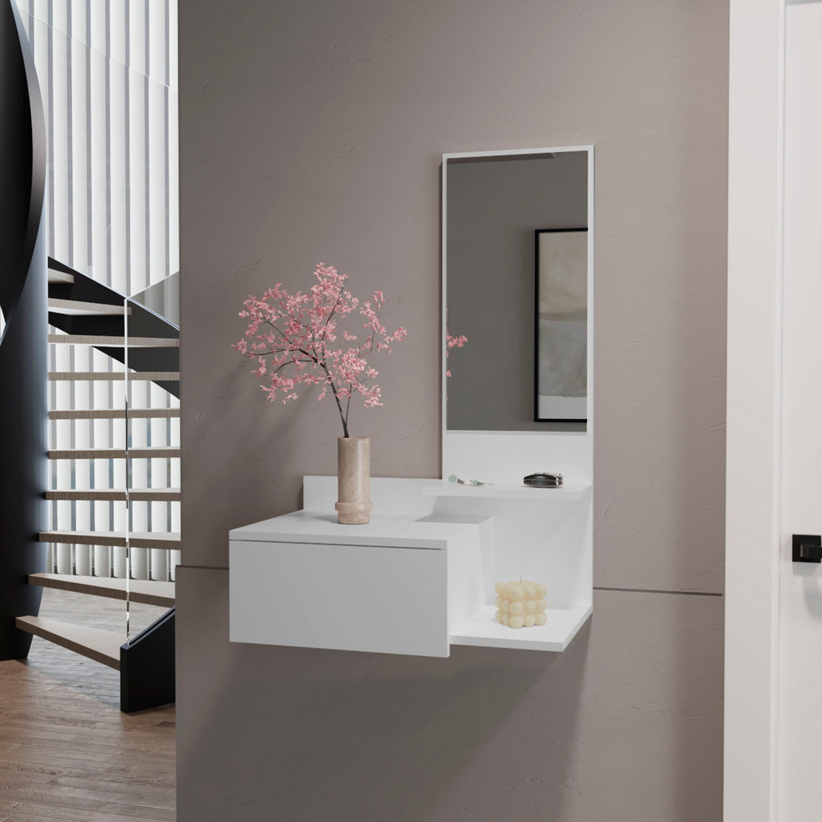 Lowell - Floating Hallway Cabinet by Unique Piece Furniture