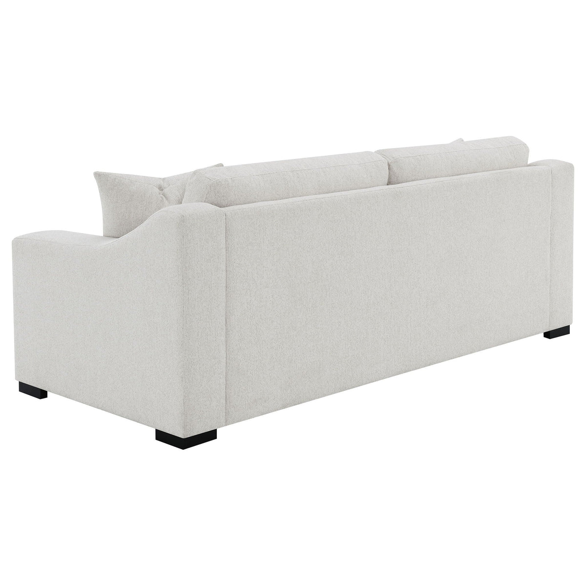 Ashlyn Fabric Upholstered Track Arm Sofa Sand by Unique Piece Furniture