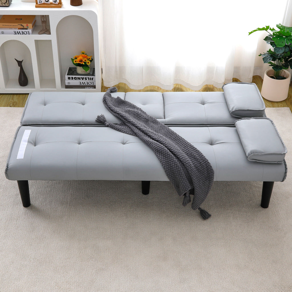 Sofa Bed With Foldable Design And Cup Holder by Unique Piece Furniture
