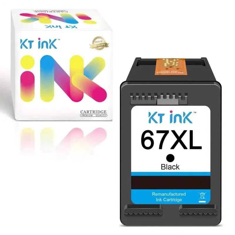 High-Yield Ink Cartridge 67XL for HP DeskJet and Envy Printers by DailySale