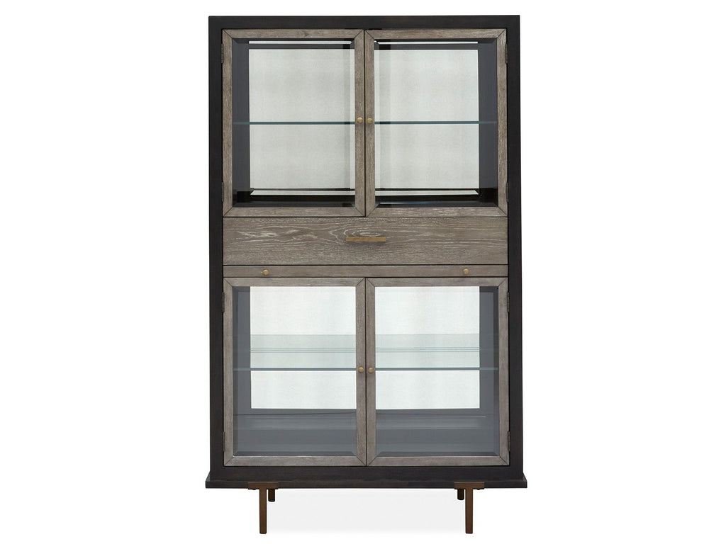 Ryker - Display Cabinet - Homestead Brown by Unique Piece Furniture