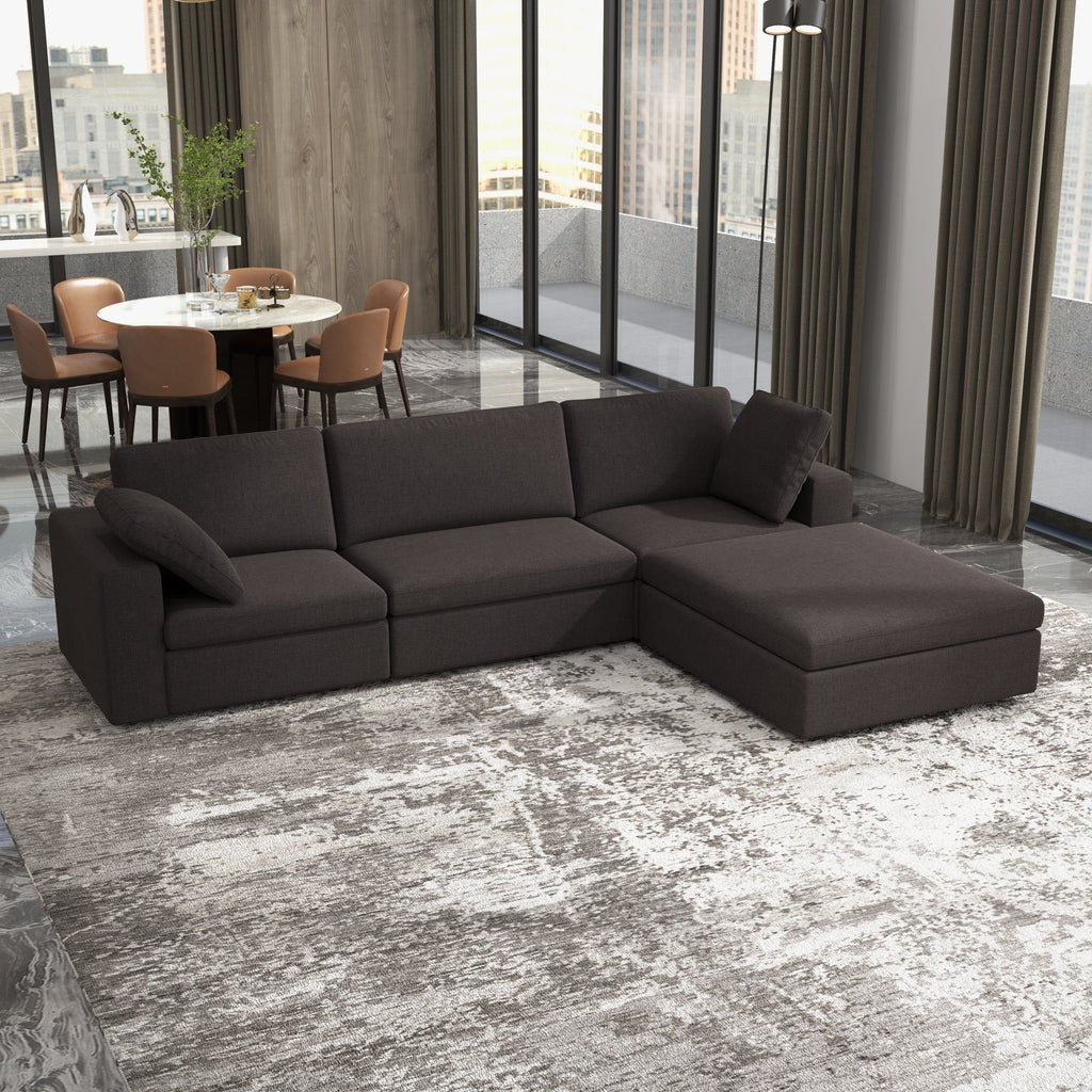 Cecilia - Modular Corner Sectional Modern Sofa by Unique Piece Furniture