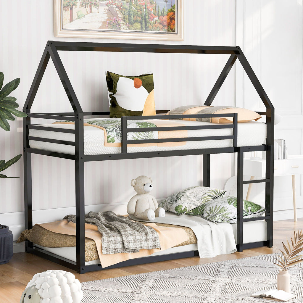 House Bunk Bed With Built In Ladder by Unique Piece Furniture