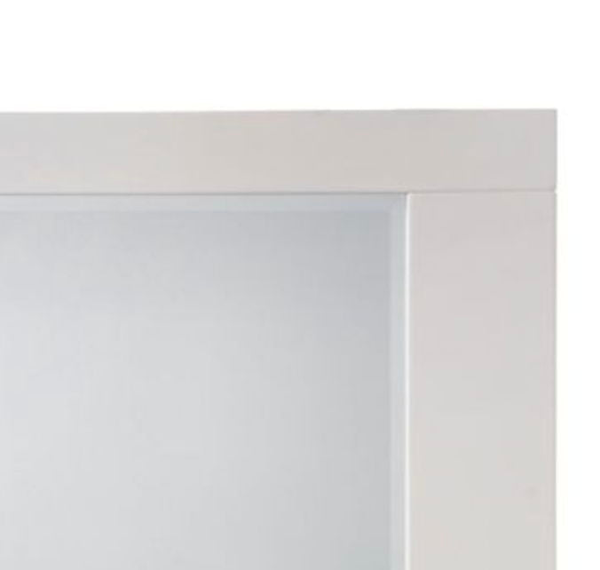 Naima II - High Gloss Mirror - White by Unique Piece Furniture