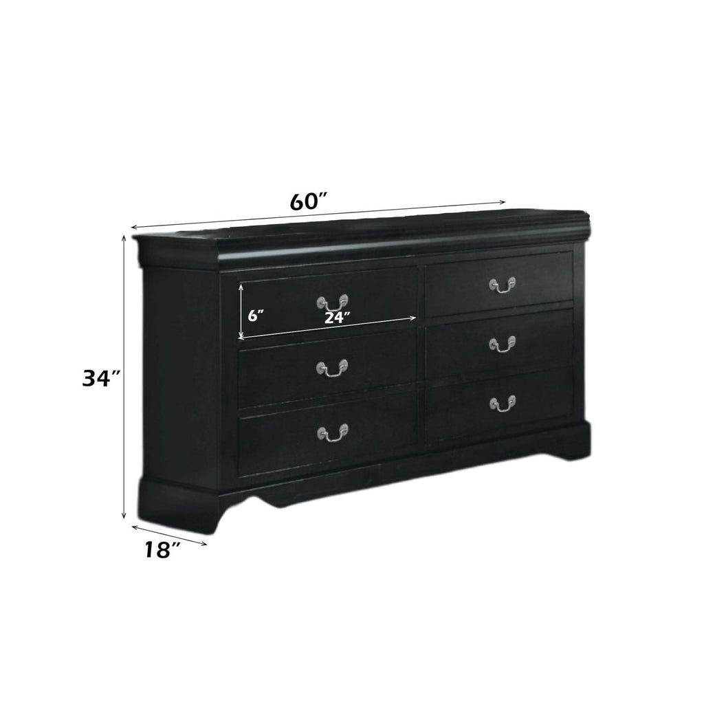 Louis Philippe III - Dresser, Durable Construction by Unique Piece Furniture