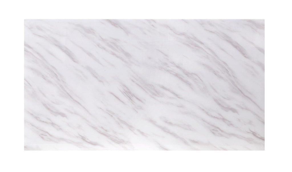 Zander - Printed Faux Marble Top & Mirrored Table - Marble by Unique Piece Furniture