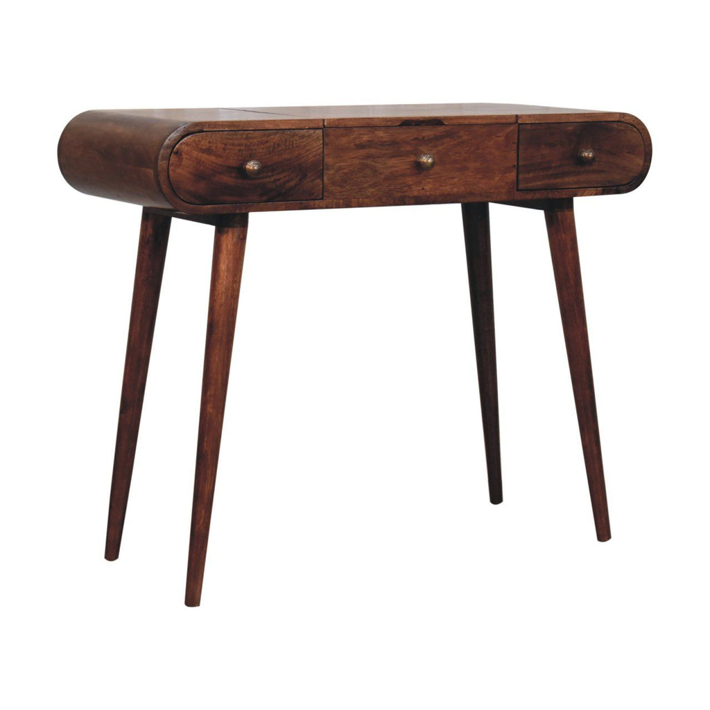 Round Dressing Table by Unique Piece Furniture
