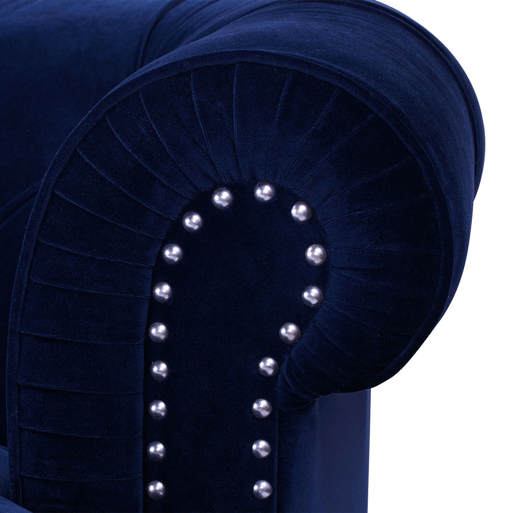 La Rosa - Victorian Chesterfield Tufted Sofa by Unique Piece Furniture
