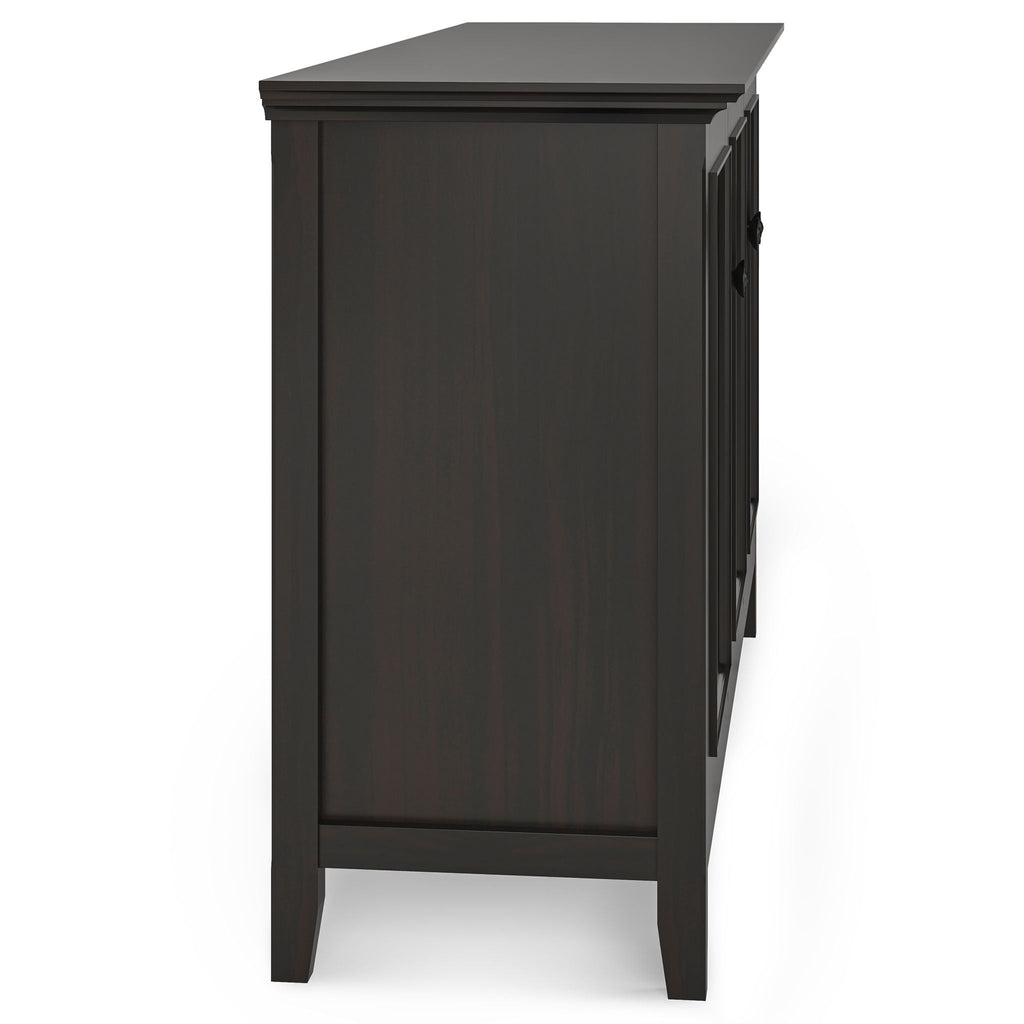 Amherst - Wide 3 Door Storage Cabinet - Hickory Brown by Unique Piece Furniture