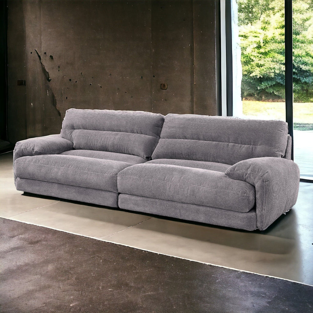 Cadenza - Corduroy Sofa - Gray by Unique Piece Furniture