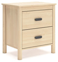 Cabinella - Two Drawer Night Stand - Tan by Unique Piece Furniture