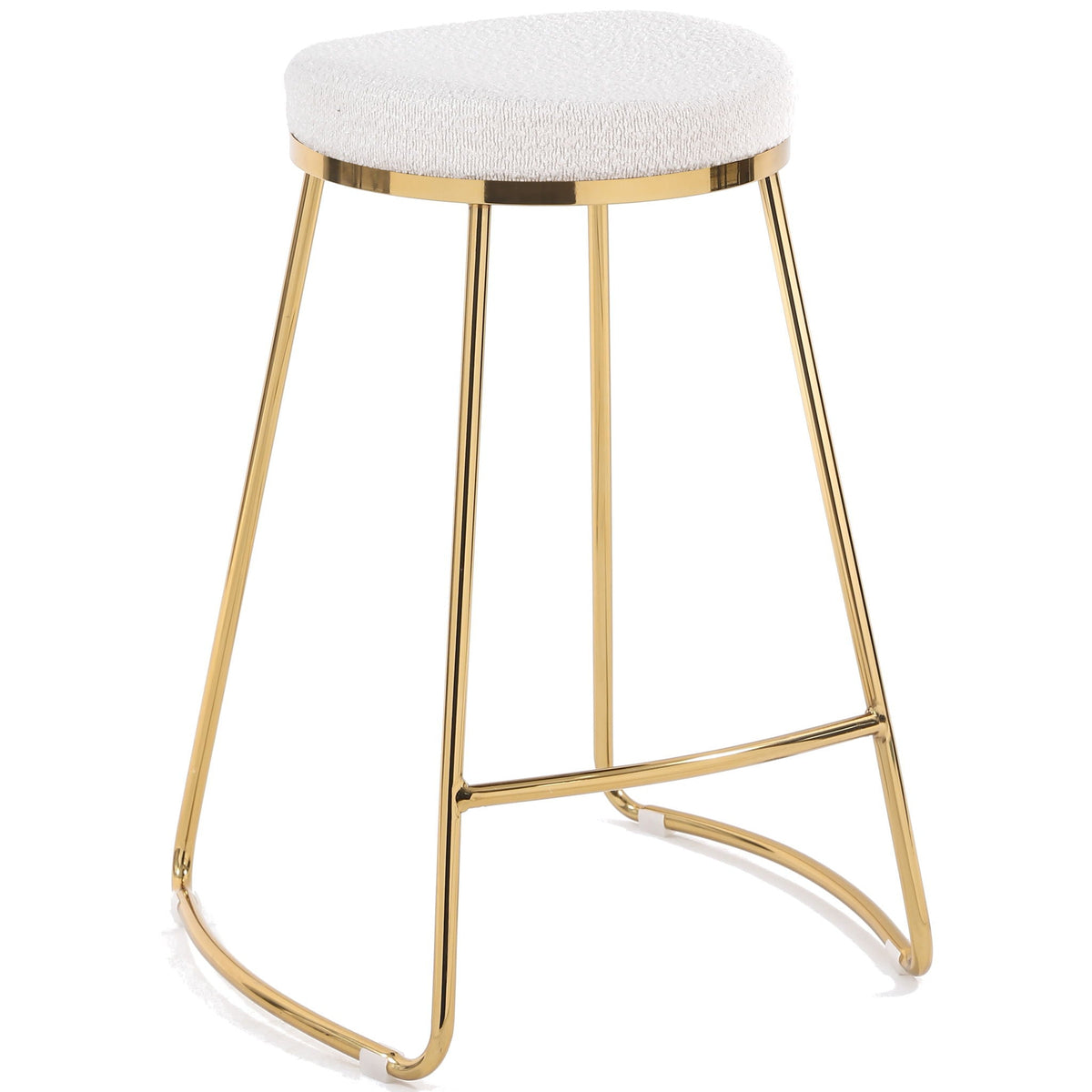 Jane - 26" Mid-Century Modern Luxury Upholstered Stool by Unique Piece Furniture