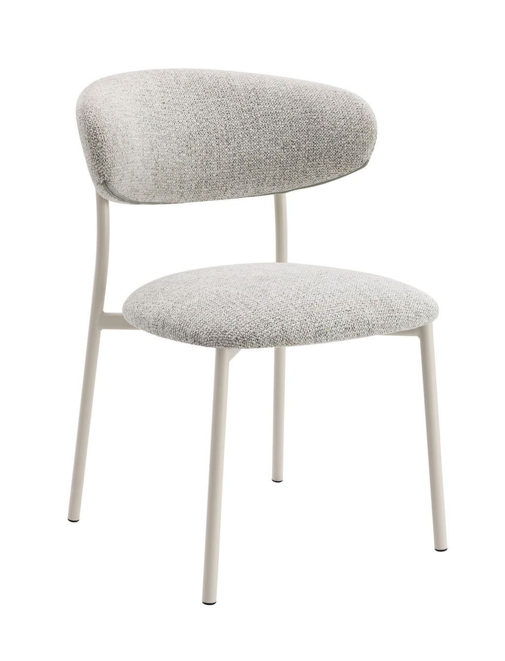 Kalam - Fabric Side Chair (Set of 2) - Light Gray by Unique Piece Furniture