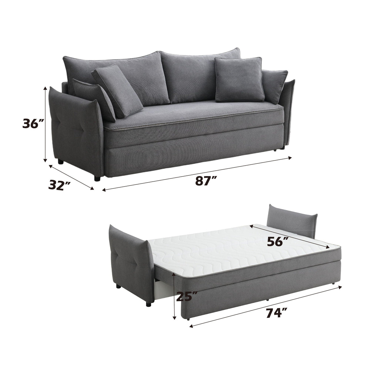Irina - Pull Out Sleep With Storage by Unique Piece Furniture