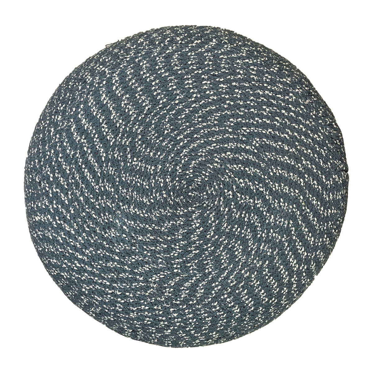 Bayley - Versatile Round Braided Pouf by Unique Piece Furniture