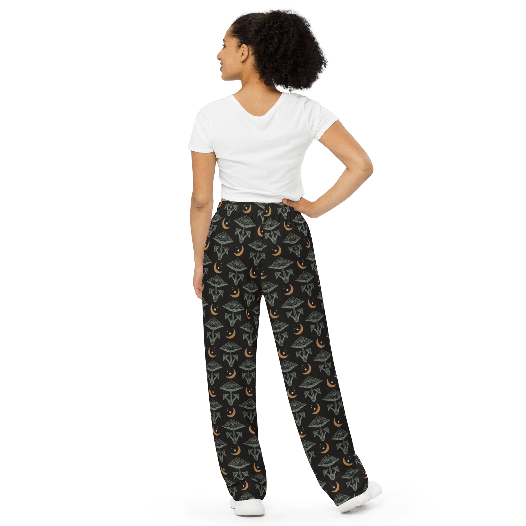 Celestial Shrooms Unisex Lounge Pants by Goth Cloth Co.