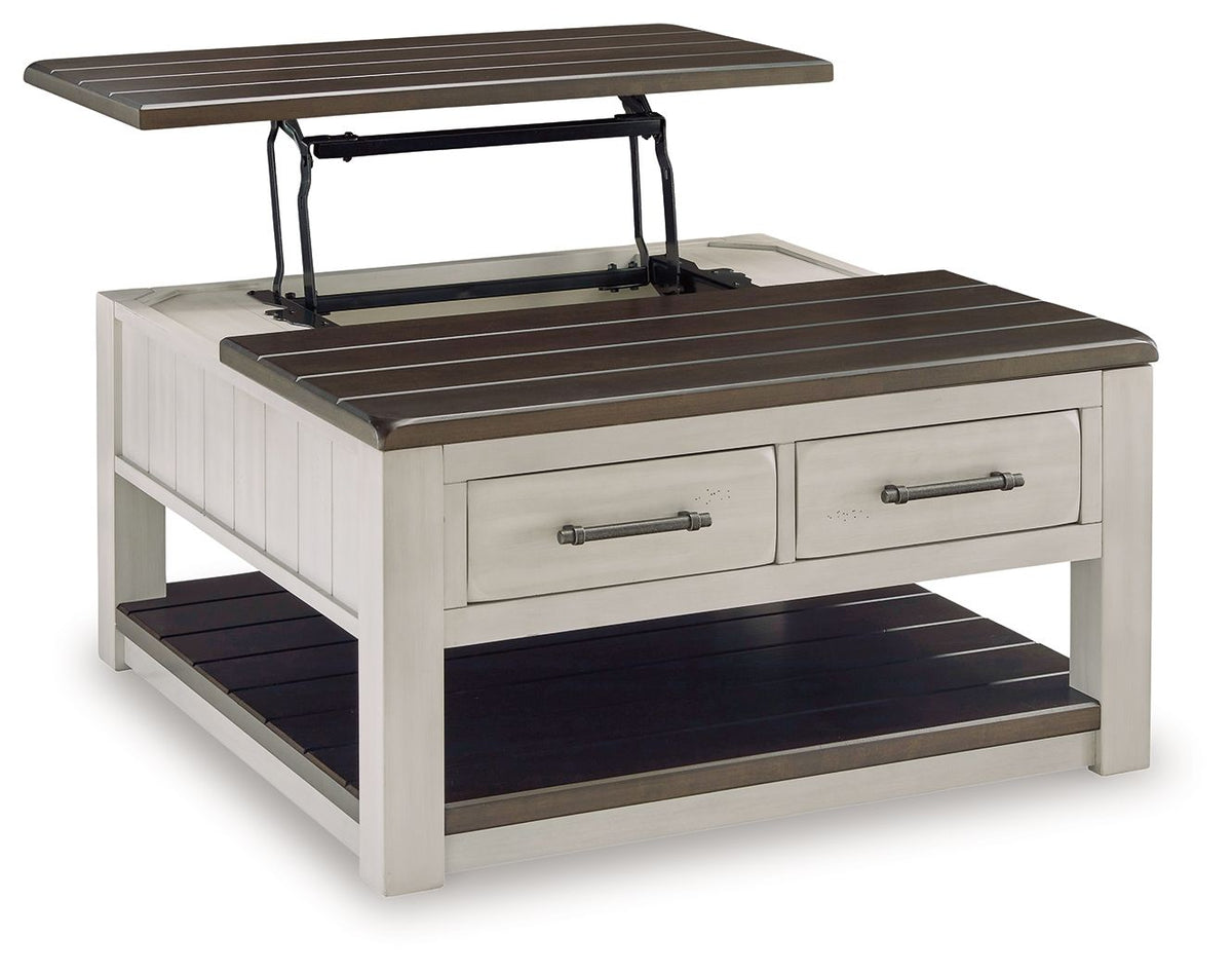 Darborn - Lift Top Cocktail Table - Gray / Brown by Unique Piece Furniture