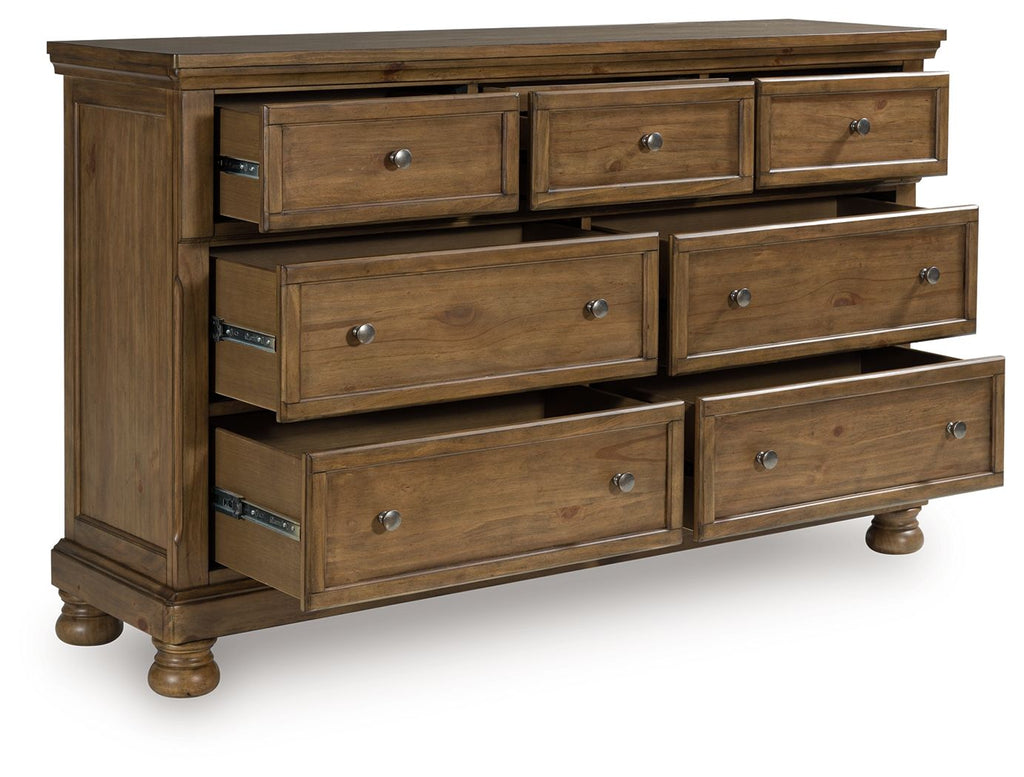 Feddinger - Dresser - Medium Brown by Unique Piece Furniture