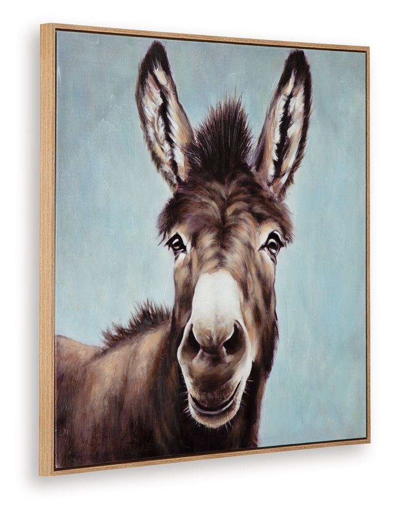 Landerton - Wall Art - Brown / Blue / White by Unique Piece Furniture