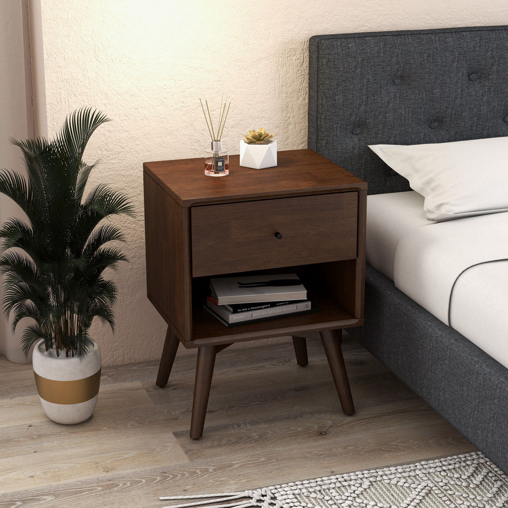 Caroline - Night Stand - Brown by Unique Piece Furniture