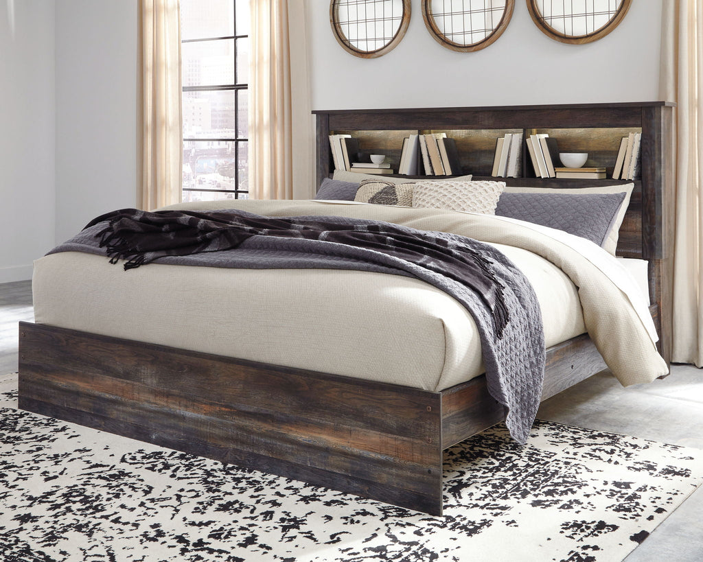 Drystan - Panel Bookcase Bed by Unique Piece Furniture
