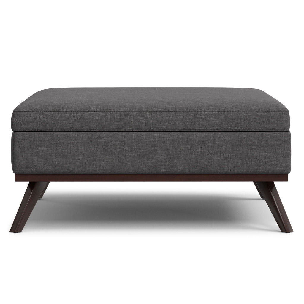 Owen - Multifunctional Square Coffee Table Storage Ottoman by Unique Piece Furniture