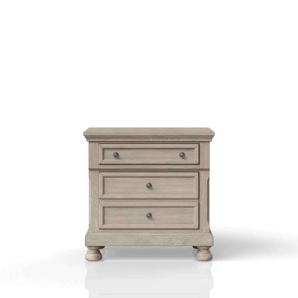 Nightstand Two Storage Drawers by Unique Piece Furniture