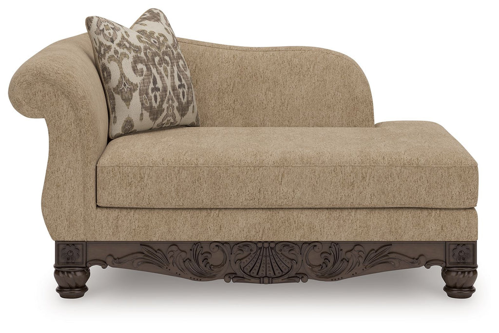 Chelsworth - RAF Corner Chaise - Golden by Unique Piece Furniture