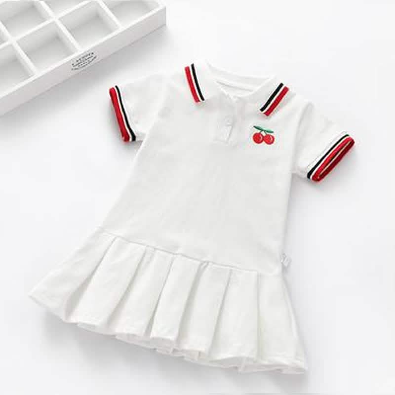 Children Dress Spring Summer Turn-Down Collar by DailySale
