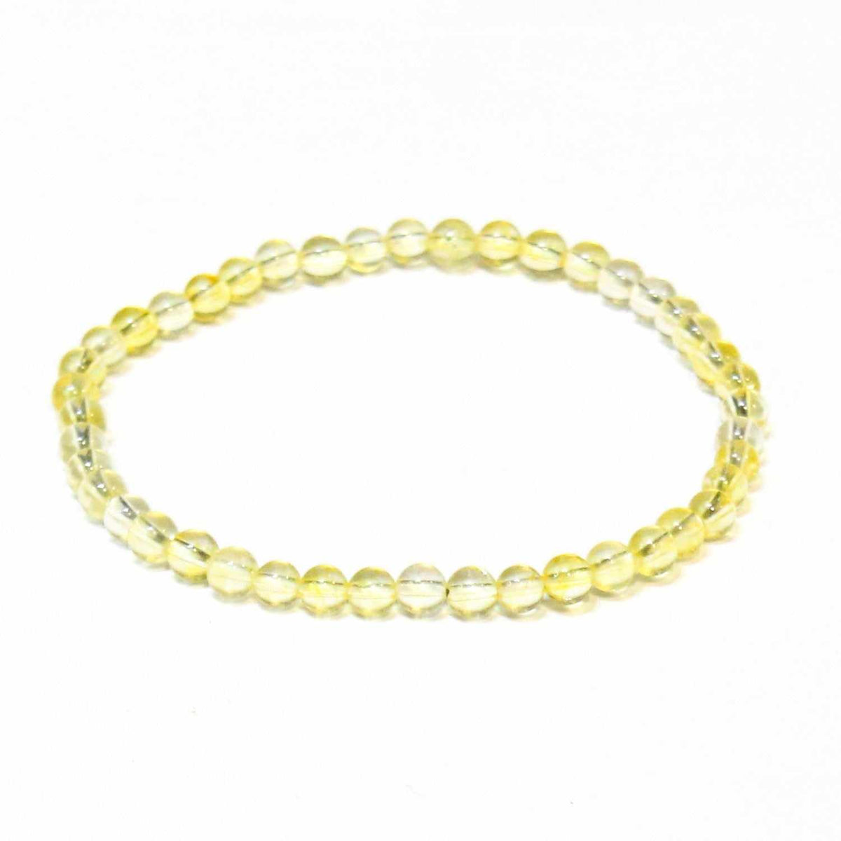 Citrine Round Bead Bracelet - Stone of Abundance by Sacred Crystals