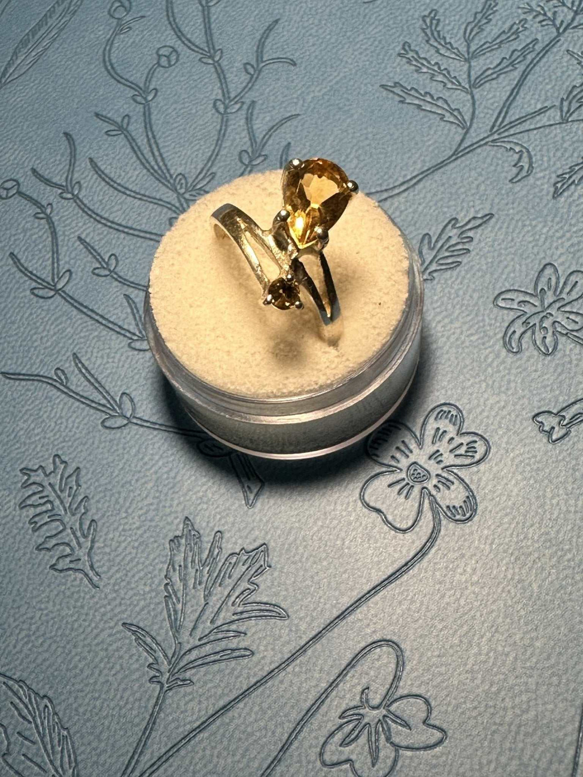 Citrine Ring - Size 6 "Love Explanation" by Sacred Crystals