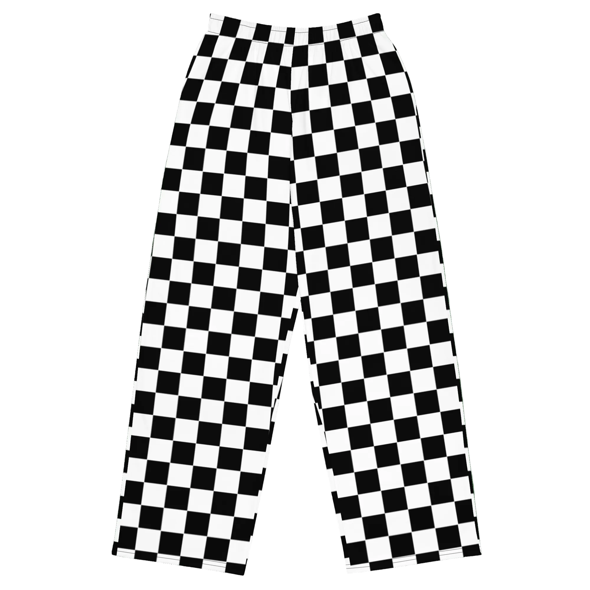 Classic Checkerboard Unisex Lounge Pants by Goth Cloth Co.