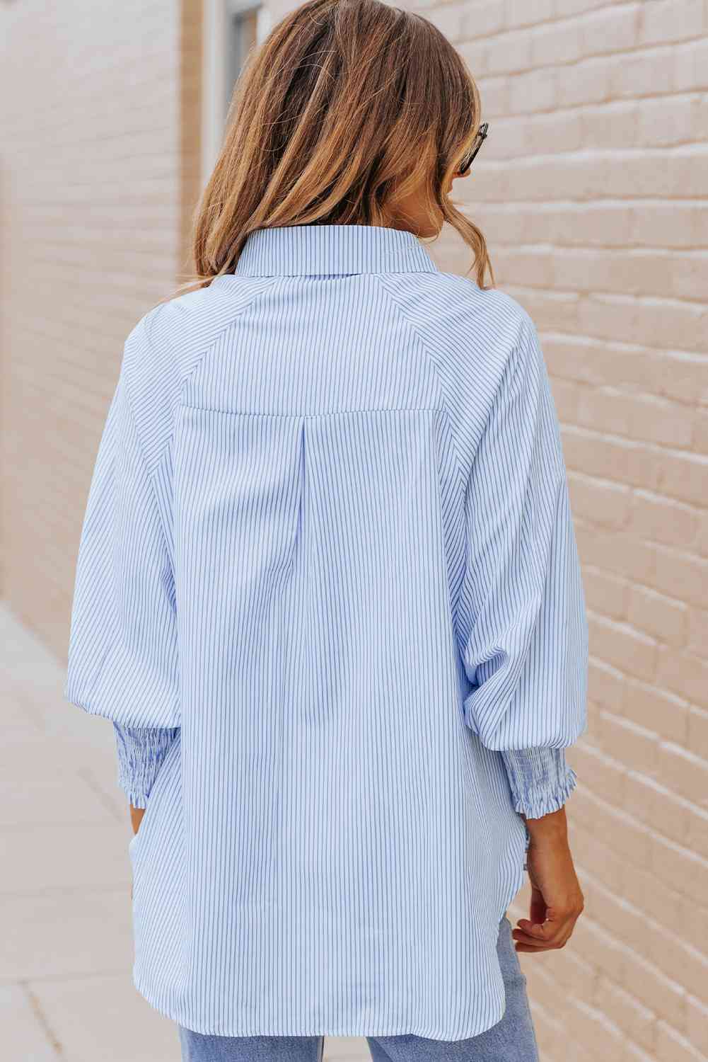 Fernanda Lantern Sleeve Shirt by ClaudiaG