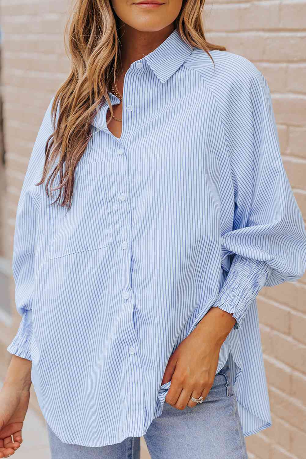 Fernanda Lantern Sleeve Shirt by ClaudiaG