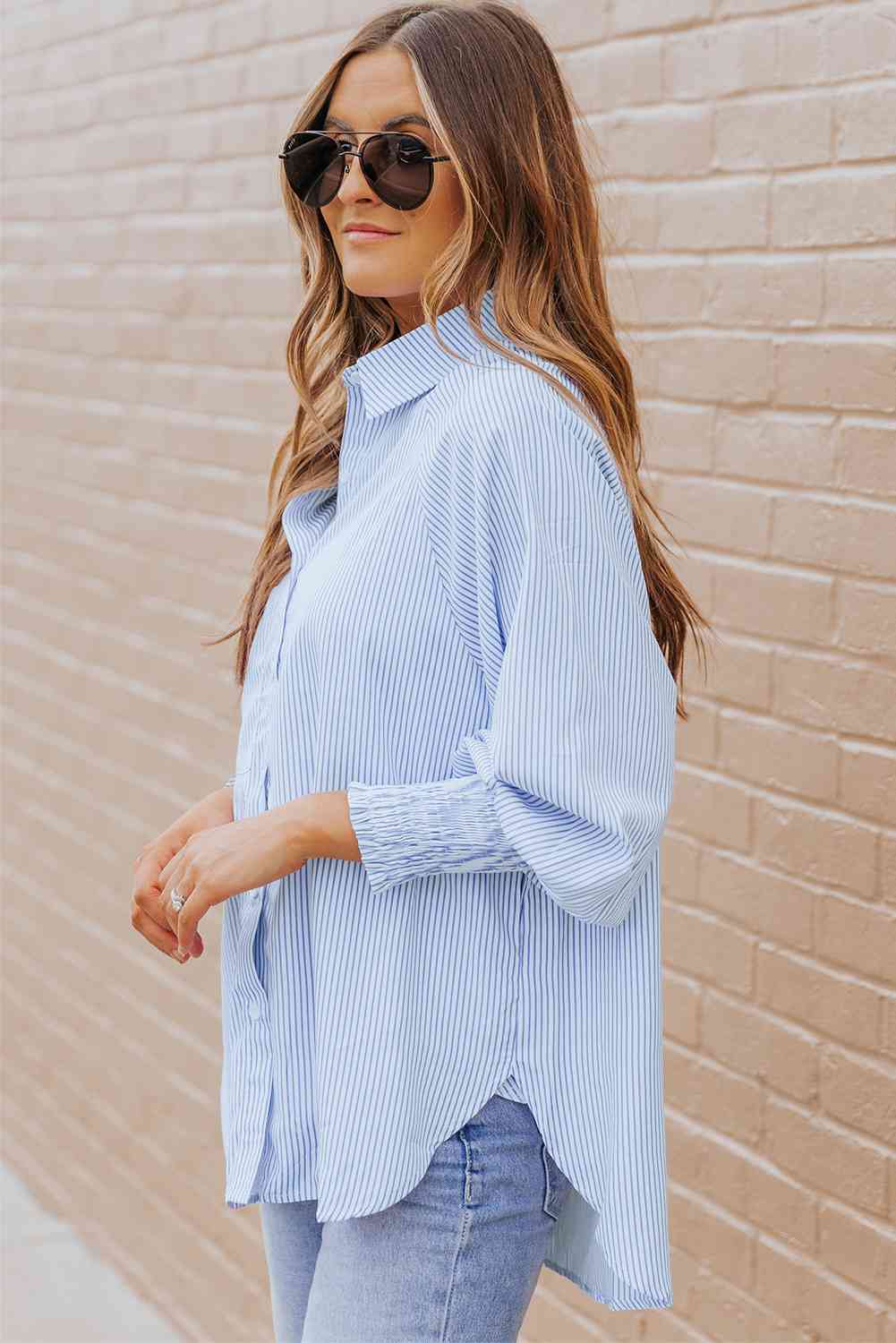 Fernanda Lantern Sleeve Shirt by ClaudiaG