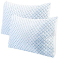 Cooling Memory Foam Pillow Ventilated with Cooling Gel Infused Memory Foam by DailySale
