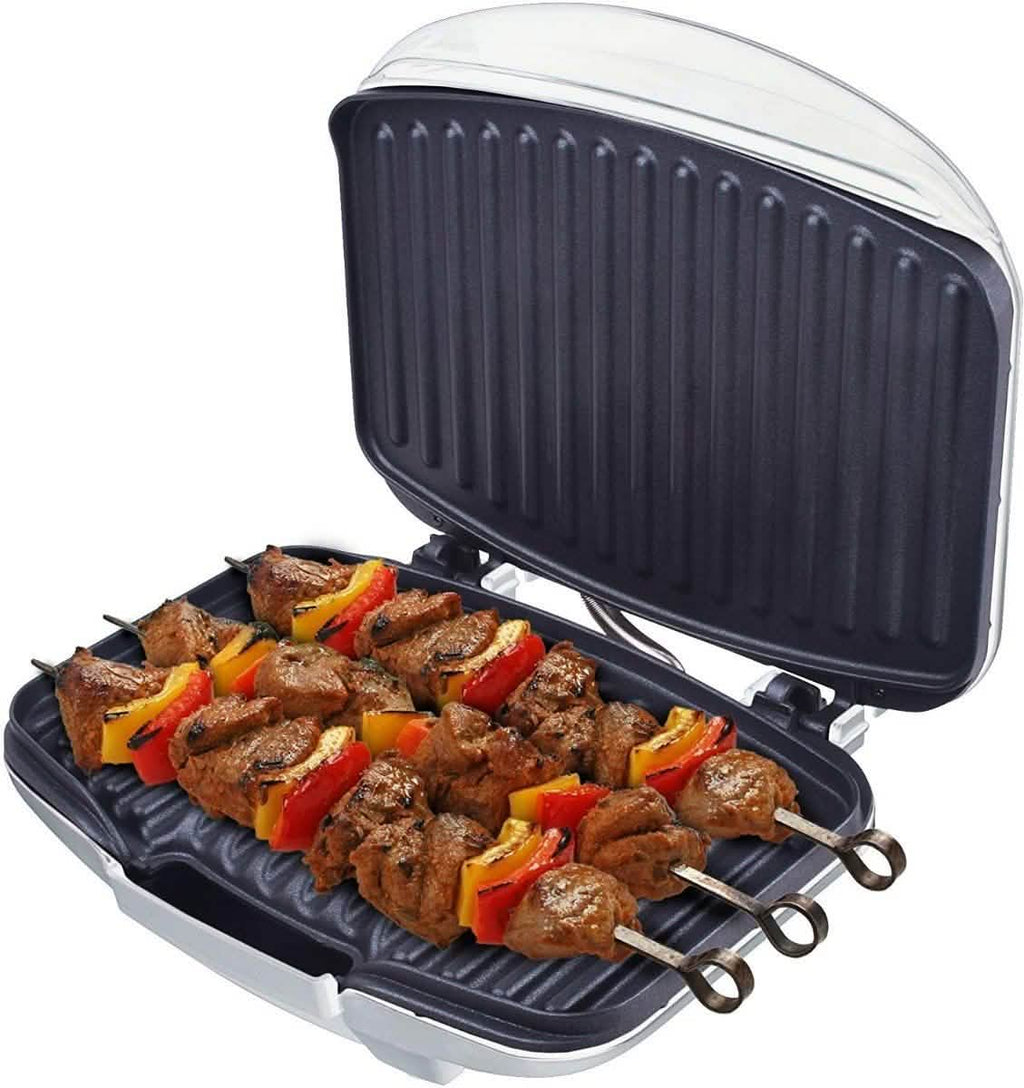 Courant CCG-5681 Grill Champ Contact Grill 4 Servings (White) by DailySale