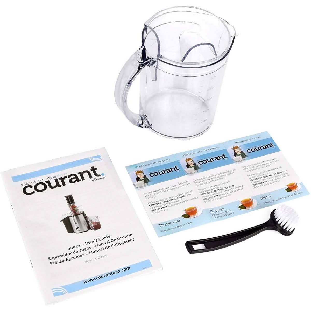 Courant Juice Extractor with 1.8L Extra Large Pulp Bin by DailySale