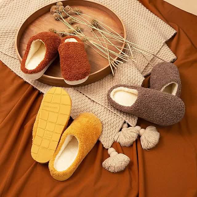 Cozy Anti-Skid Rubber Sole Home Slippers by DailySale
