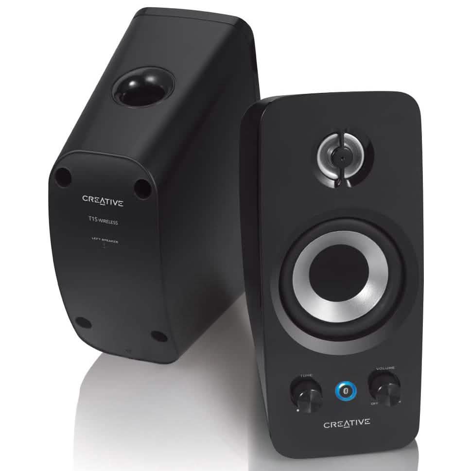 Creative T15 Wireless Bluetooth 2.0 Computer Speaker System by DailySale